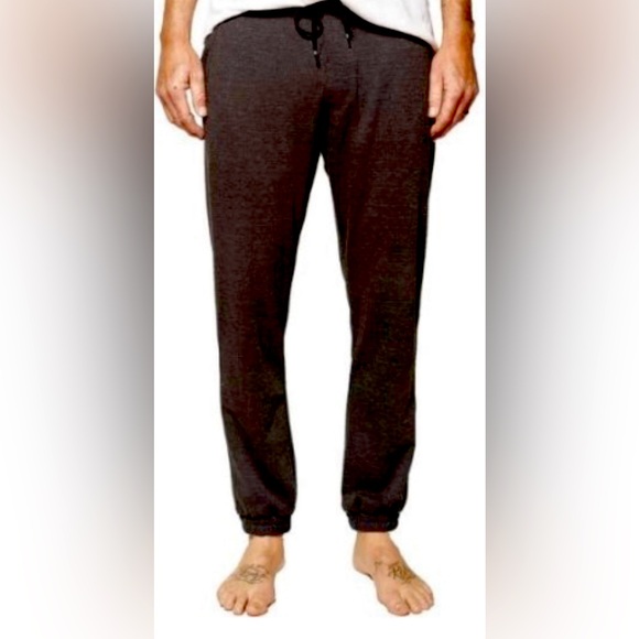 VISSLA Sofa Surfer Pant Men's Charcoal M Athletic Poly Stretch Jogger - Picture 2 of 6